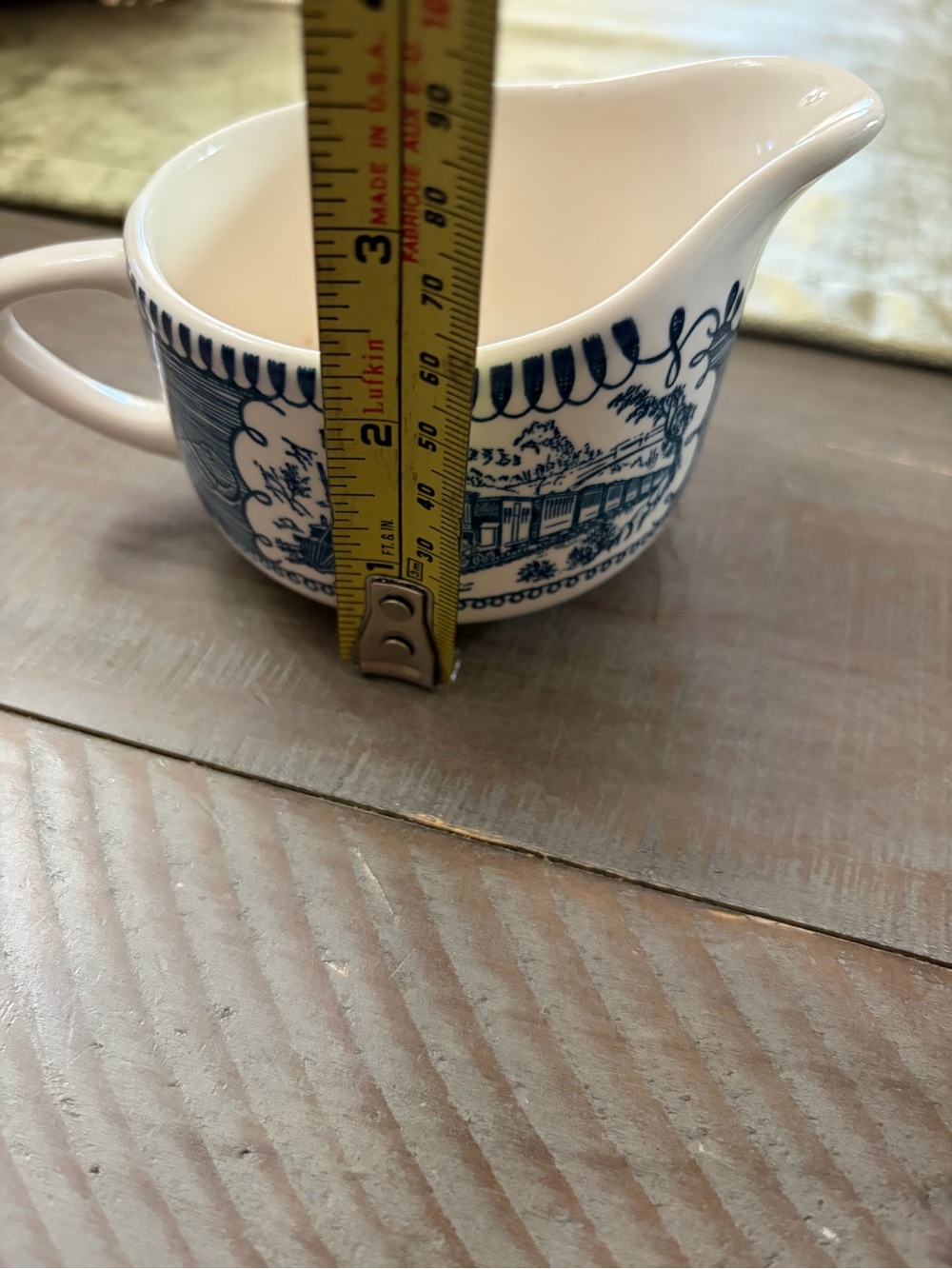 Vintage Currier &Ives Creamer Pitcher - Picture 8 of 8